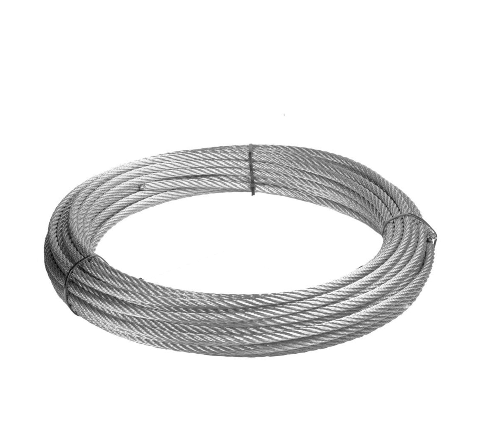 10mm 6x19 Galvanizli Çelik Halat - Cephe Platformu